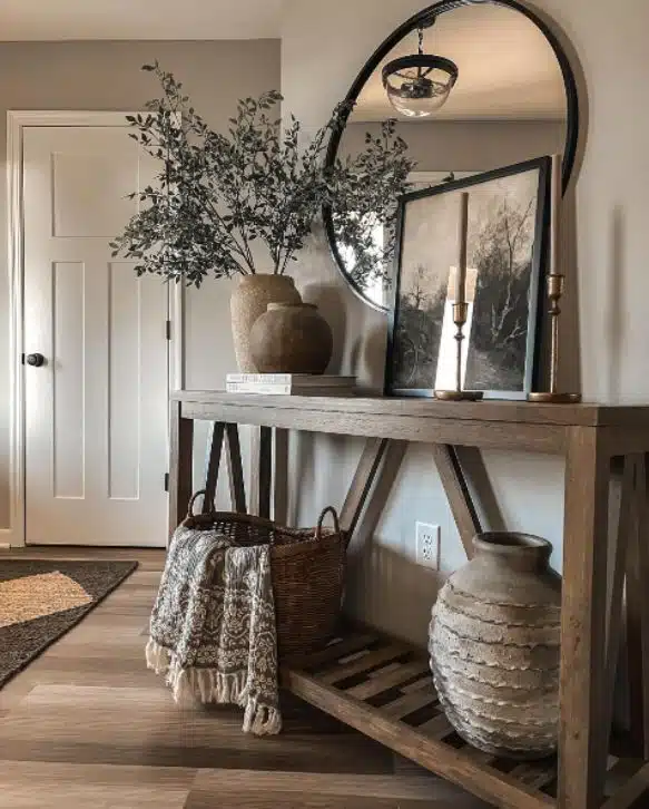 entryway decor idea