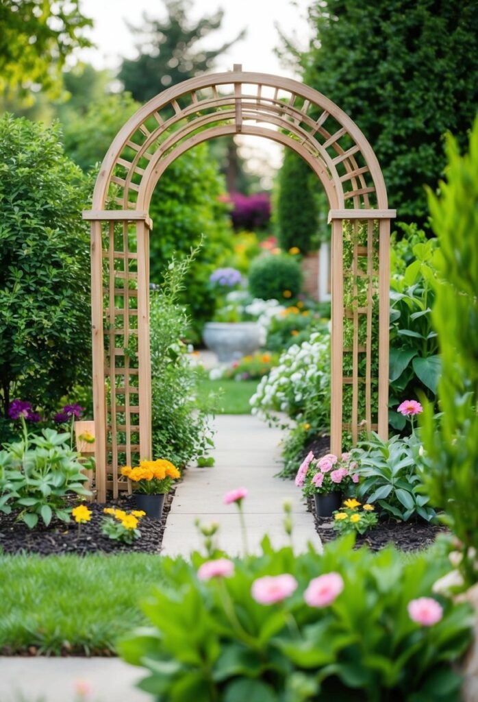 landscaping idea for the front of the house