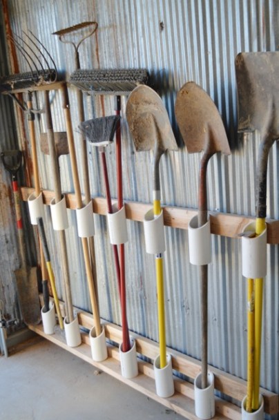 garage tools organization idea