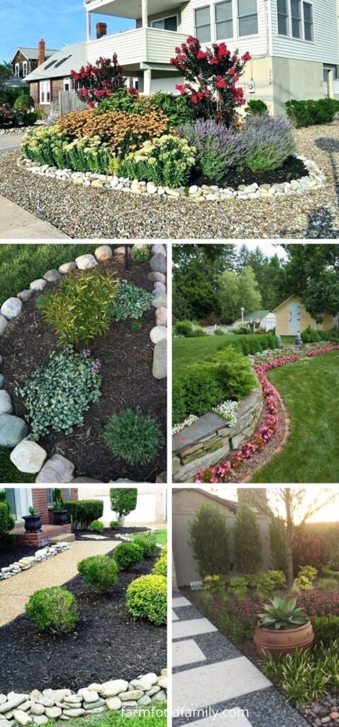 15 Transformative Flower Bed Edging Ideas - The Unlikely Hostess