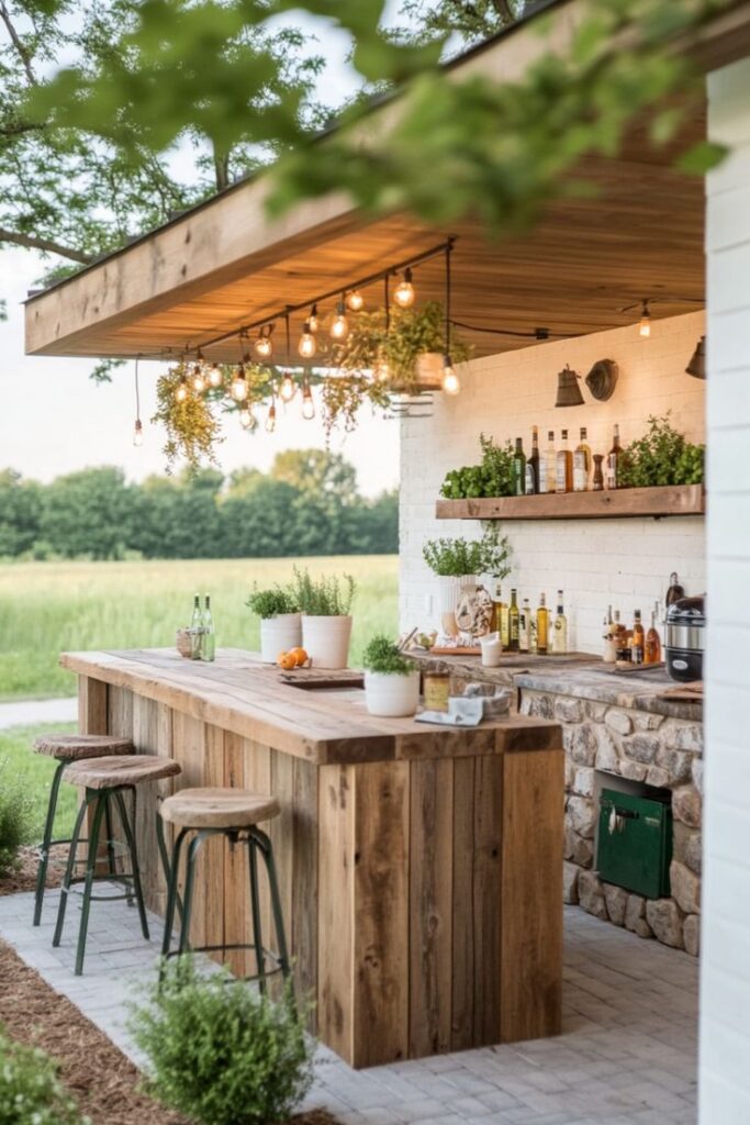 outdoor kitchen idea