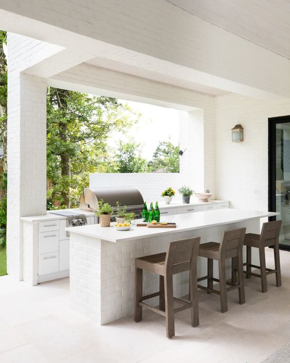 outdoor kitchen design idea