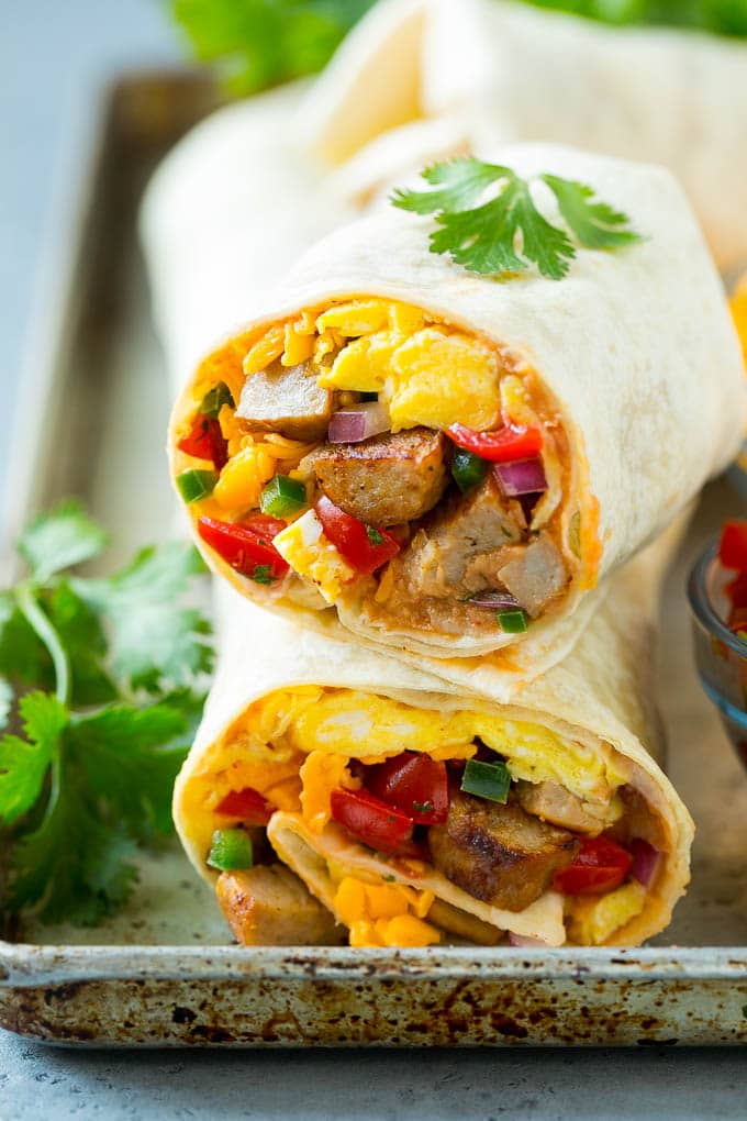 breakfast burrito make ahead