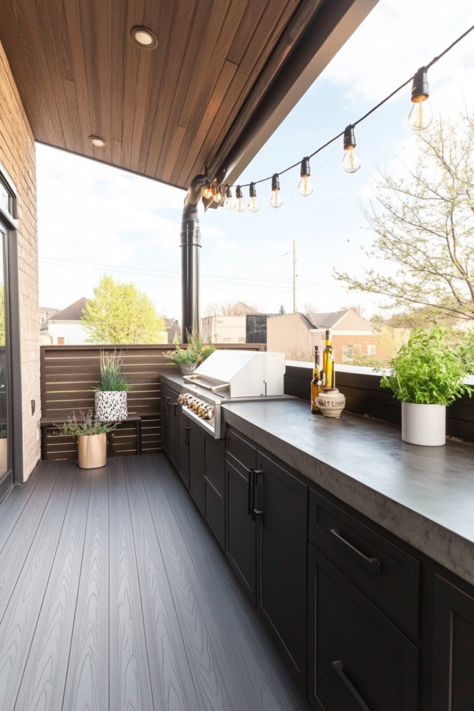 outdoor kitchen idea
