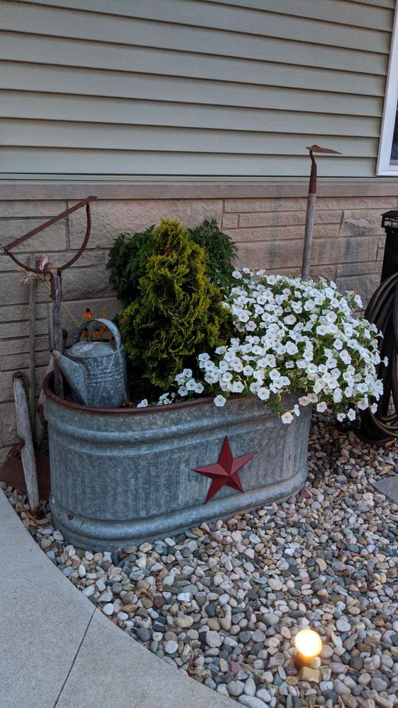 20 Creative Rustic Yard & Decor Ideas - The Unlikely Hostess