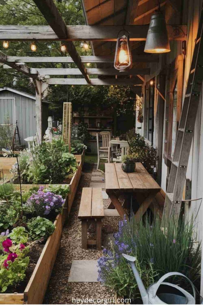 rustic yard decor ideas