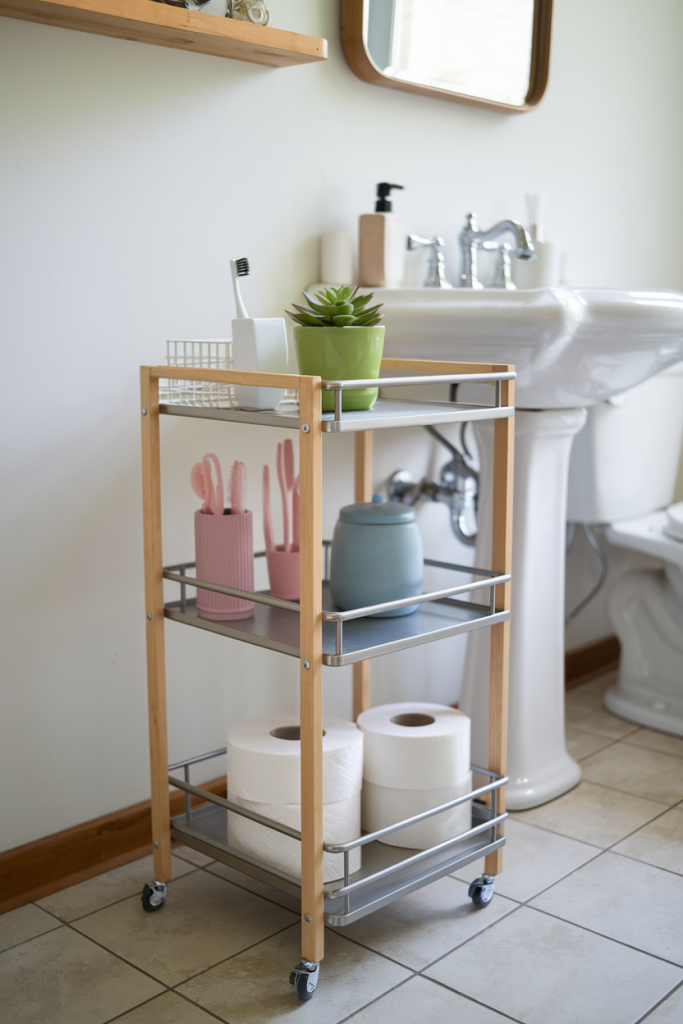 Bathroom Organization Idea