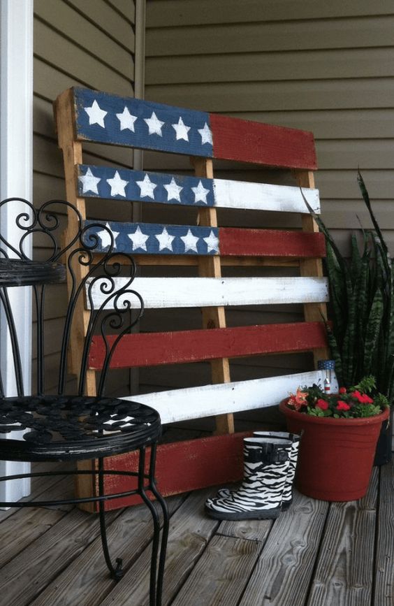 4th of july flag decorations