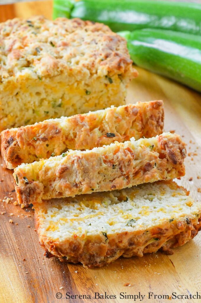 savory zucchini cheese bread
