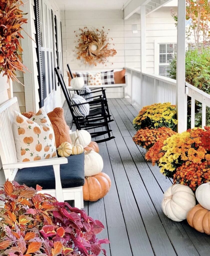 Fall Porch Decor