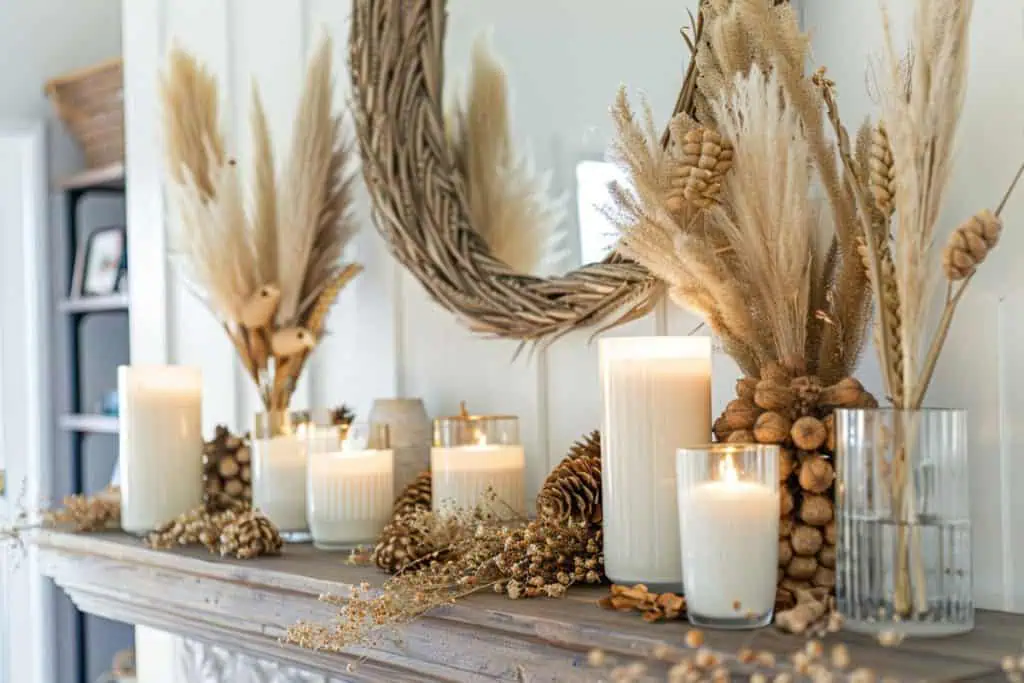 fall mantle decor