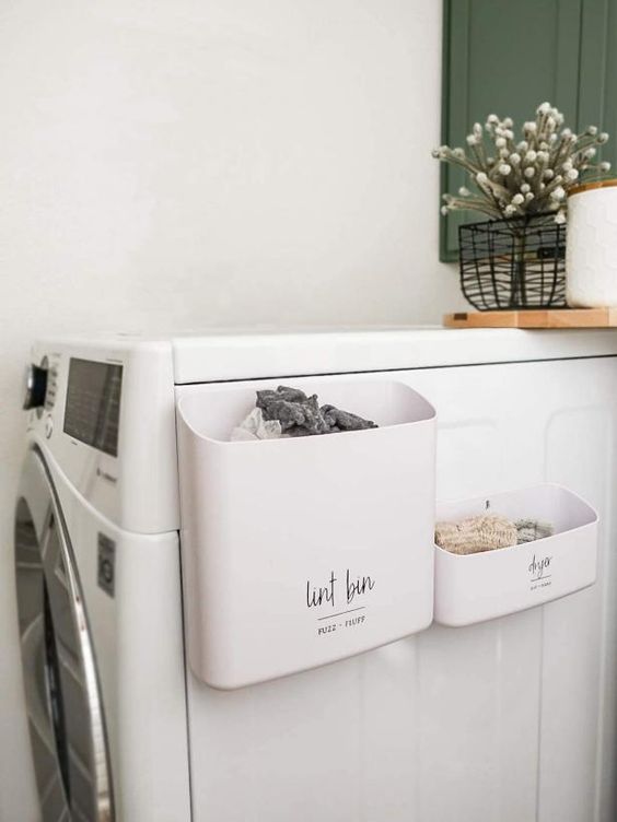 laundry room organization idea
