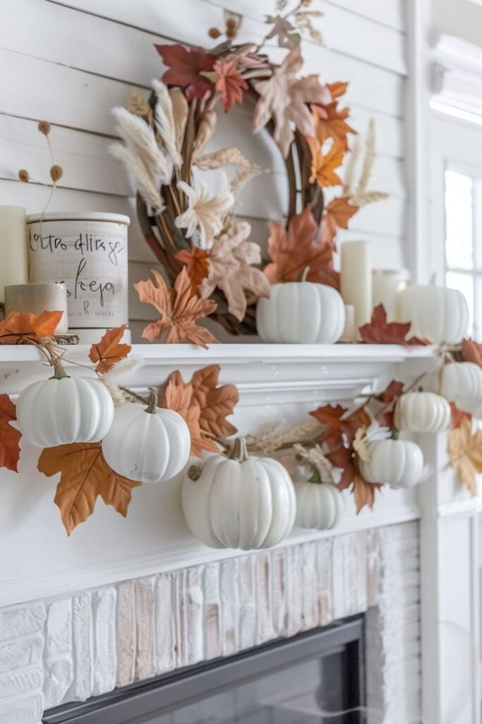 fall mantle decor ideas