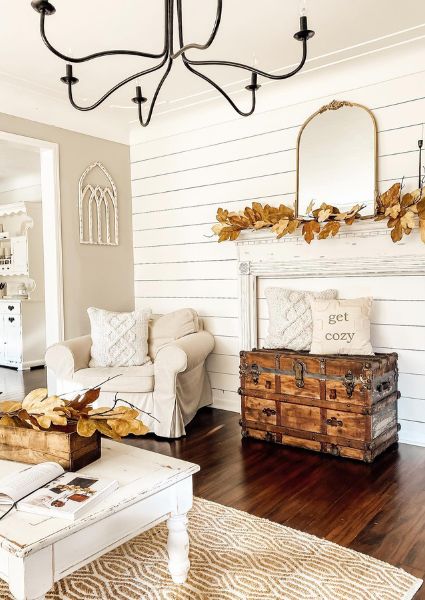 fall mantle decorations