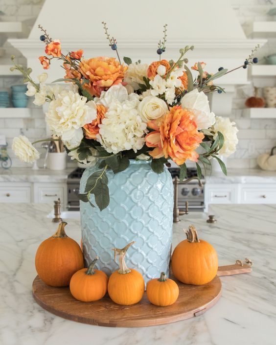 DIY Fall Centerpiece Decor Idea