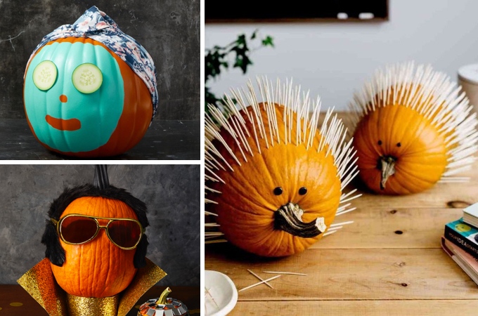20 No Carve Pumpkin Decorating Ideas That Are Contest Winning The