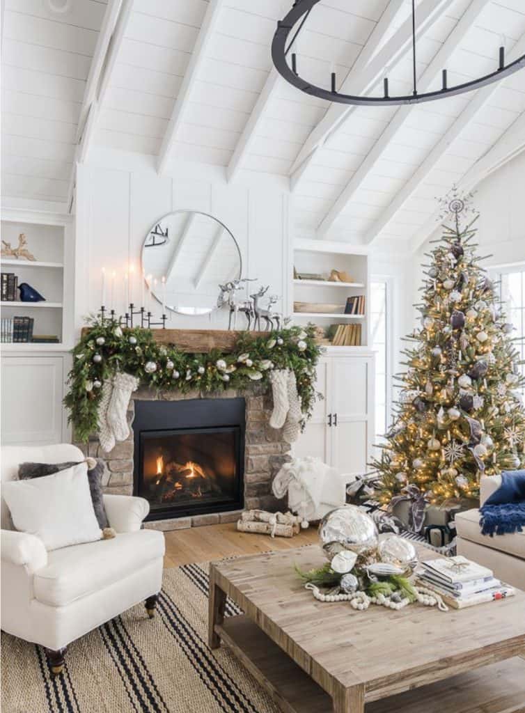 25 Cozy Christmas Decor Ideas For Your Living Room - The Unlikely Hostess