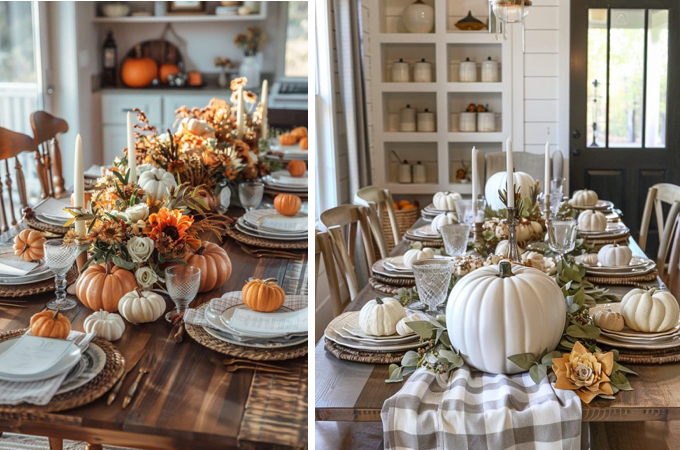 26 Beautiful Thanksgiving Tablescapes To Gather Around - The Unlikely ...