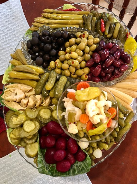 Thanksgiving Relish Tray