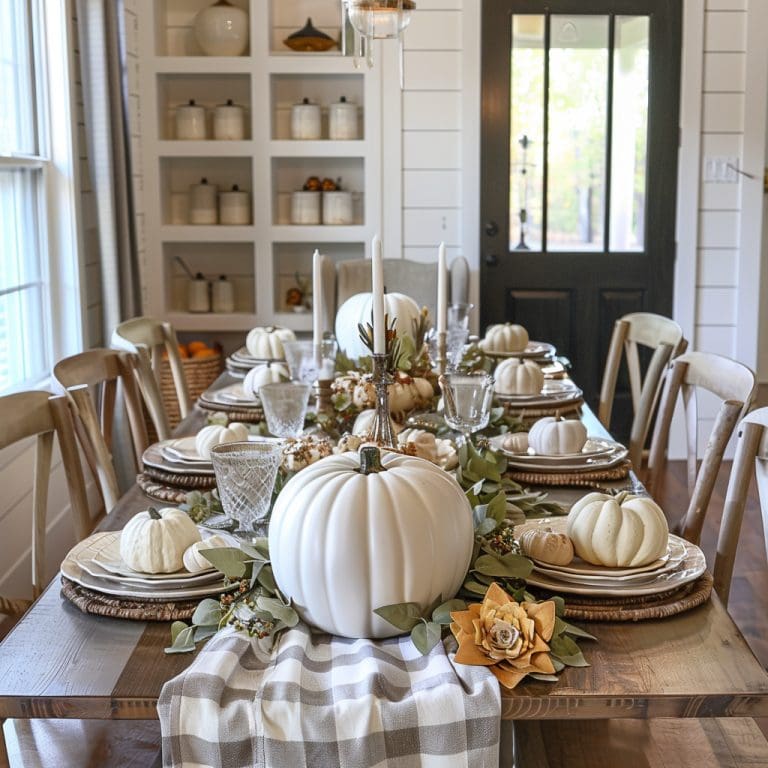Thanksgiving Table Setting