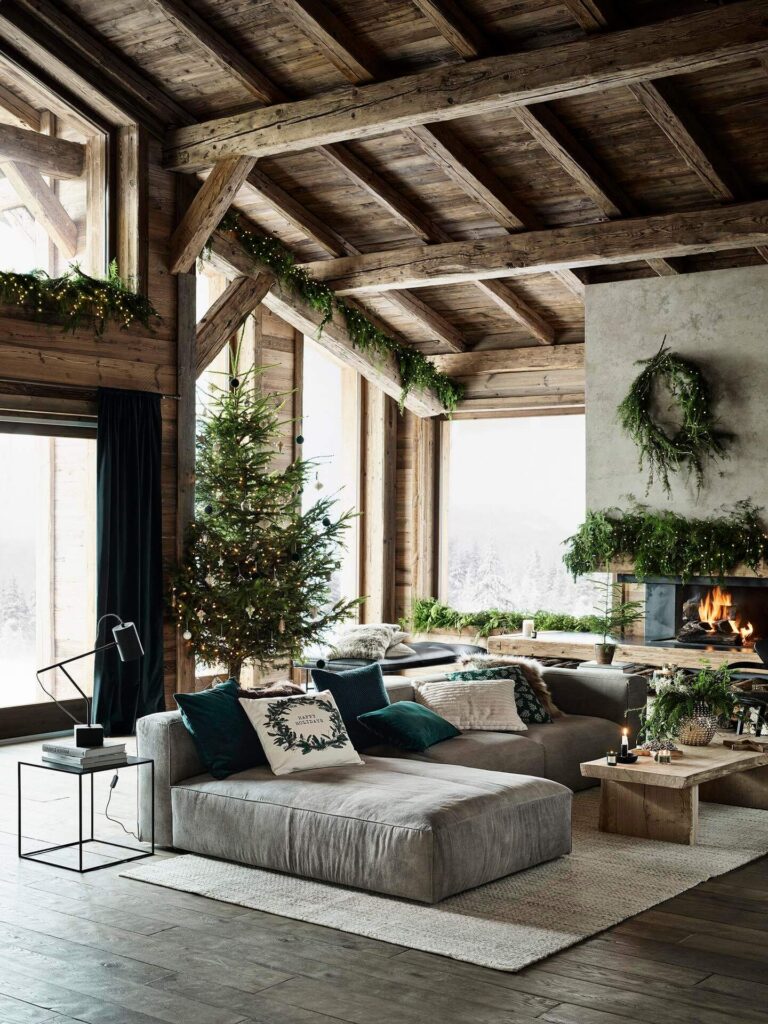 Living Room Christmas Decor