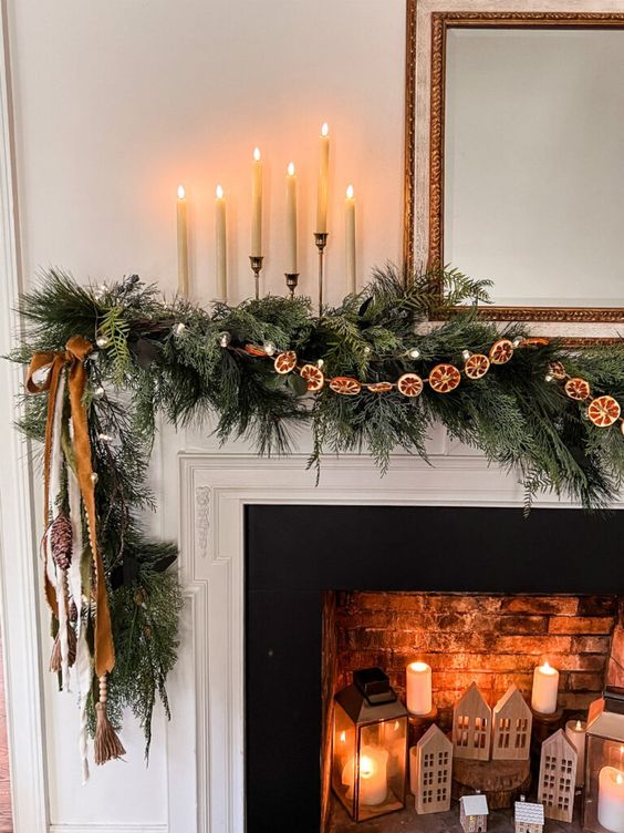 21 Of The Most Stunning Christmas Mantle Decor Ideas - The Unlikely Hostess