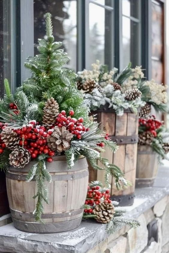 30 Outdoor Christmas Decorations Full Of Chic Holiday Style The 