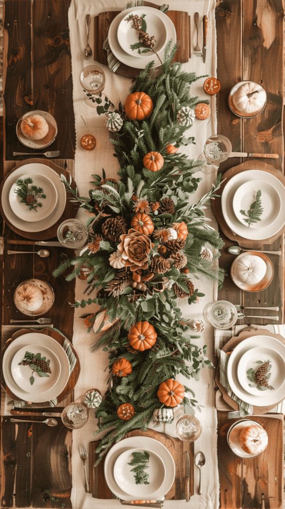 Thanksgiving Decor Idea