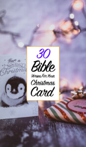 30 Uplifting Bible Verses For Your Christmas Card & Holiday Season ...