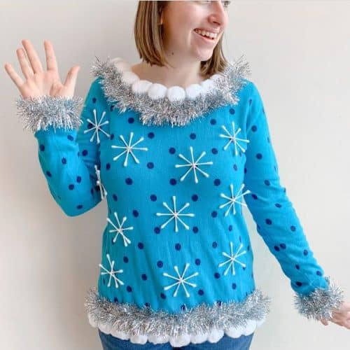 ugly christmas sweater party idea