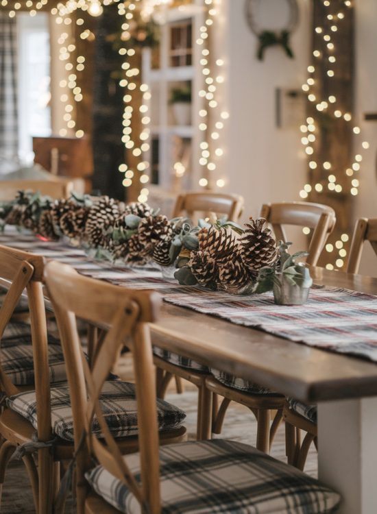 Christmas Table Setting Idea