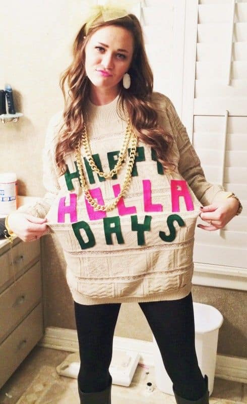 DIY Ugly Christmas Sweater party ideas