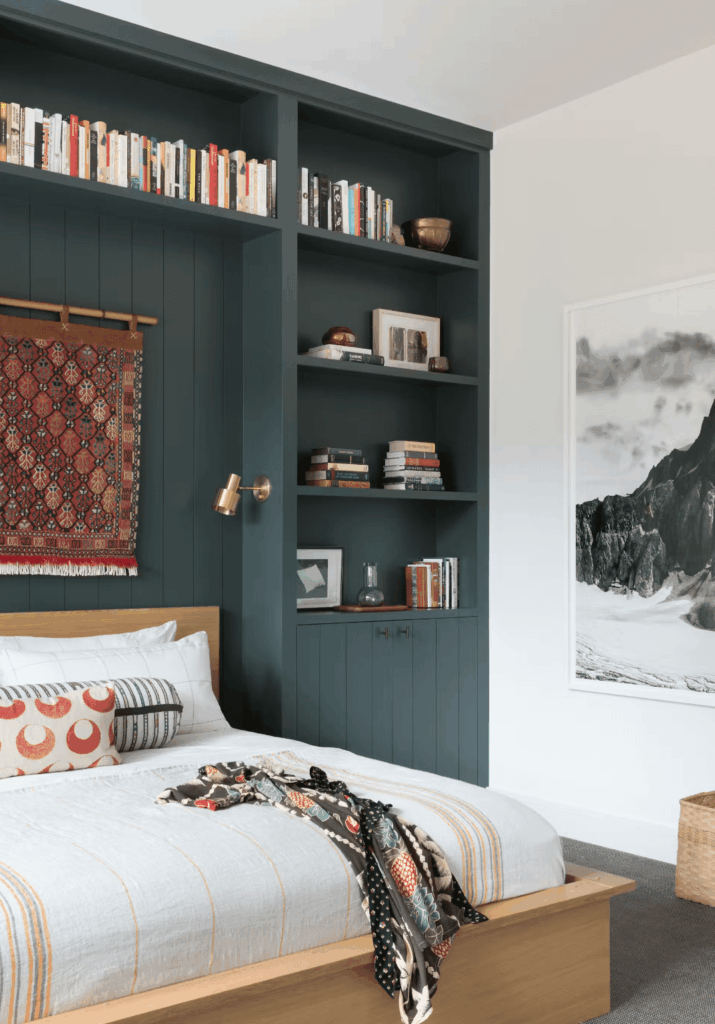 above the bed wall decor idea