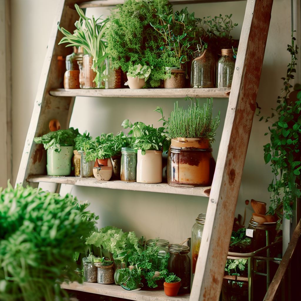 Indoor Herb Garden Idea