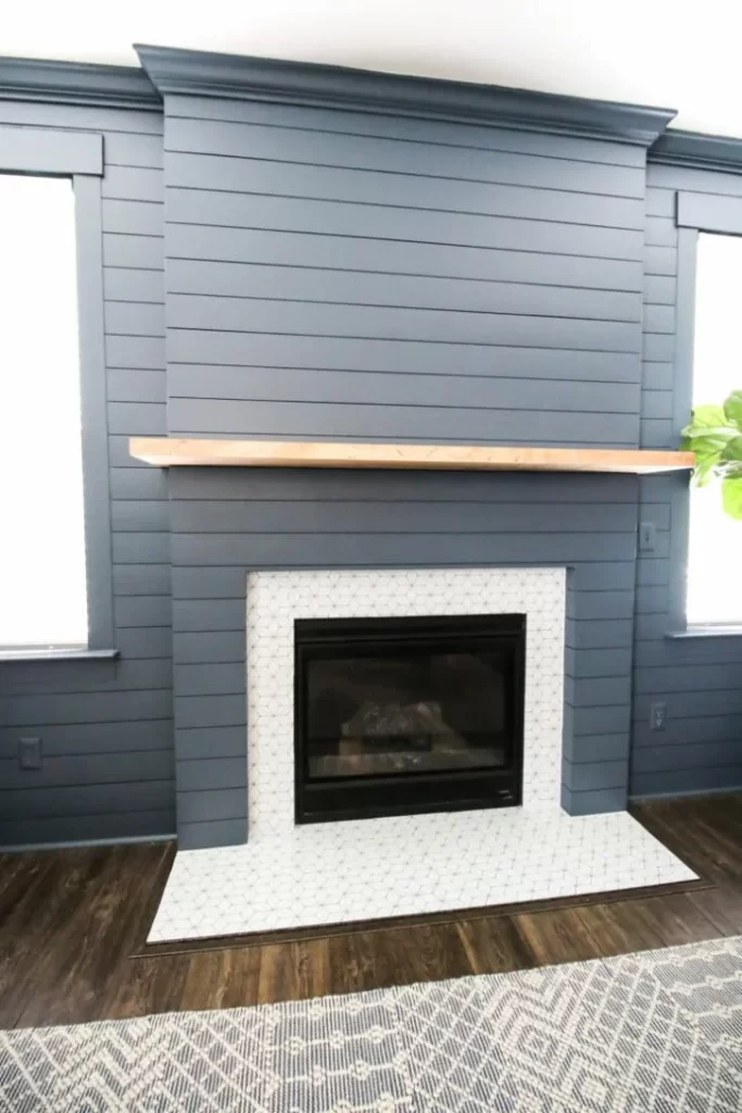 fireplace makeover