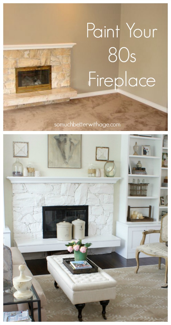 fireplace makeover design idea
