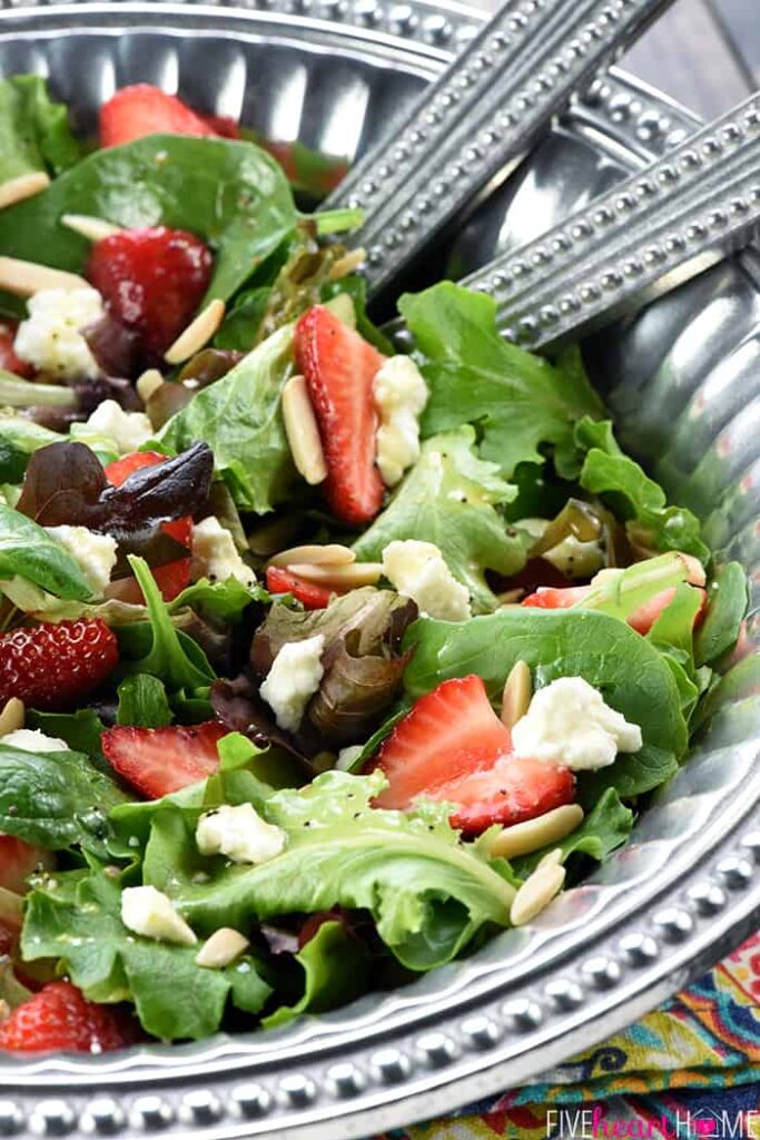 Easter Dinner Strawberry Salad Recipe Idea