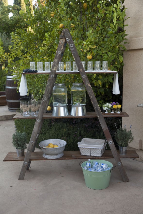 beverage bar for a party