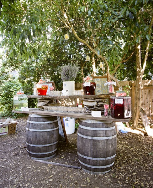DIY Drink Bar For A Party