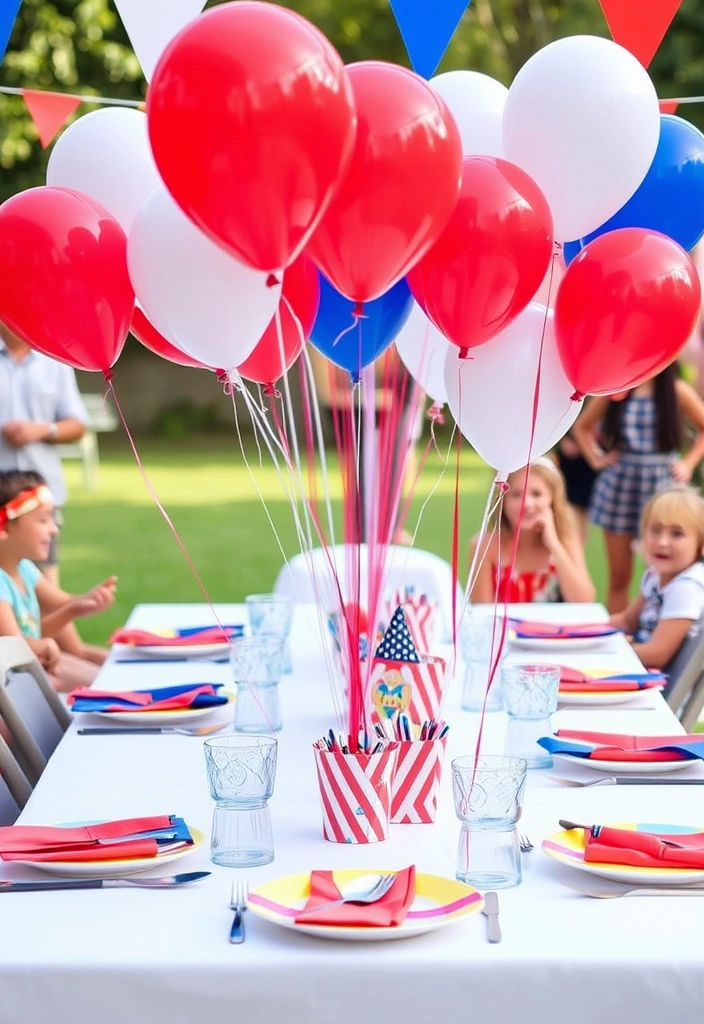 memorial day party decor