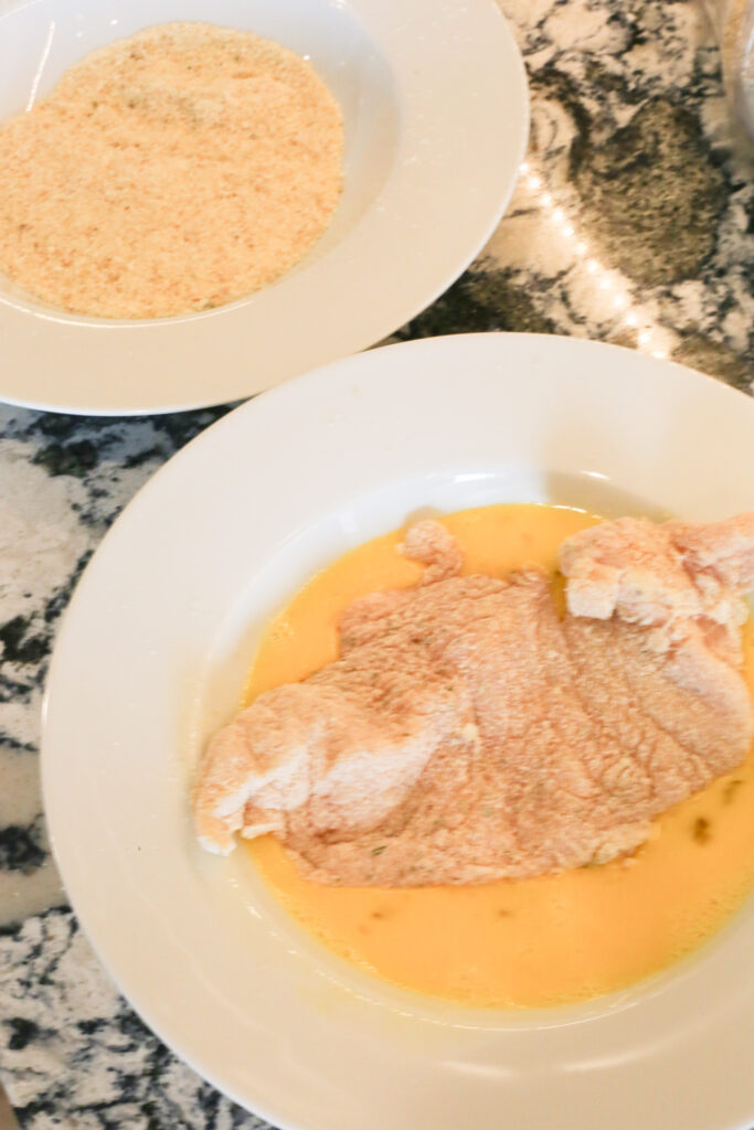 crispy parmesan chicken pasta