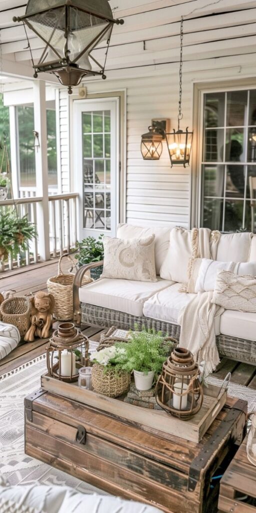 summer front entry decorations