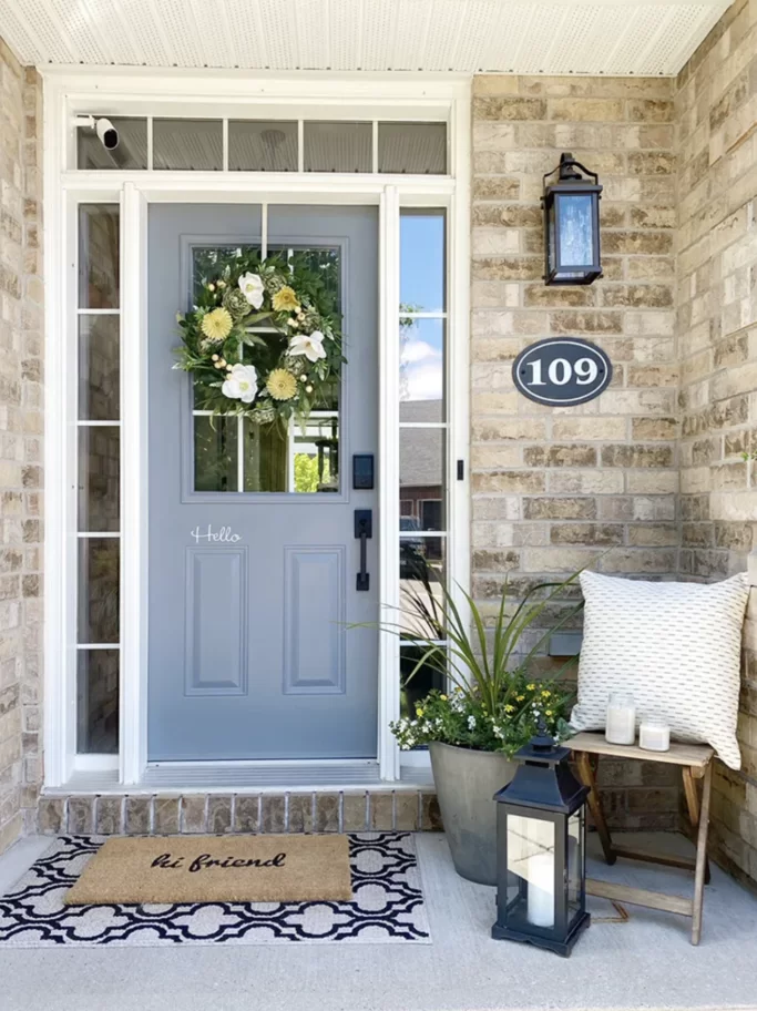 summer front porch decor