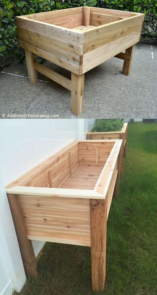 garden beds DIY tutorial