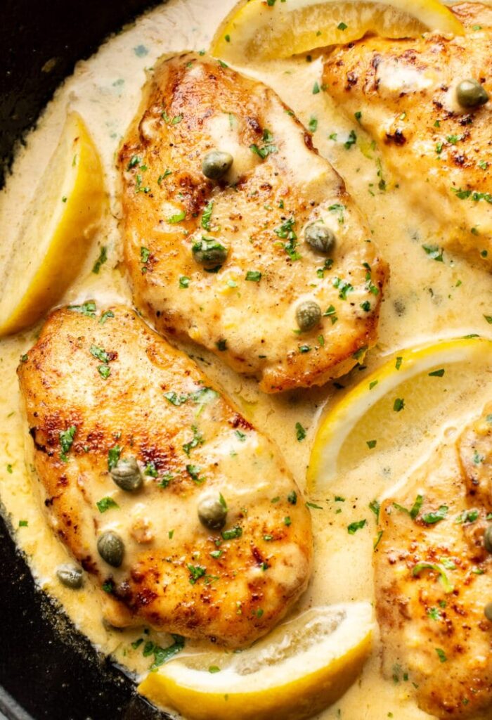 chicken piccata recipe for dinner