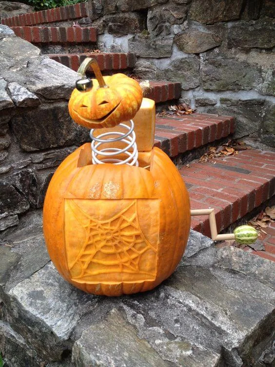 halloween pumpkin carving idea