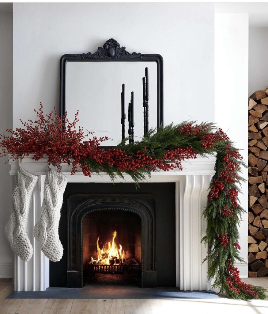 Christmas Mantel