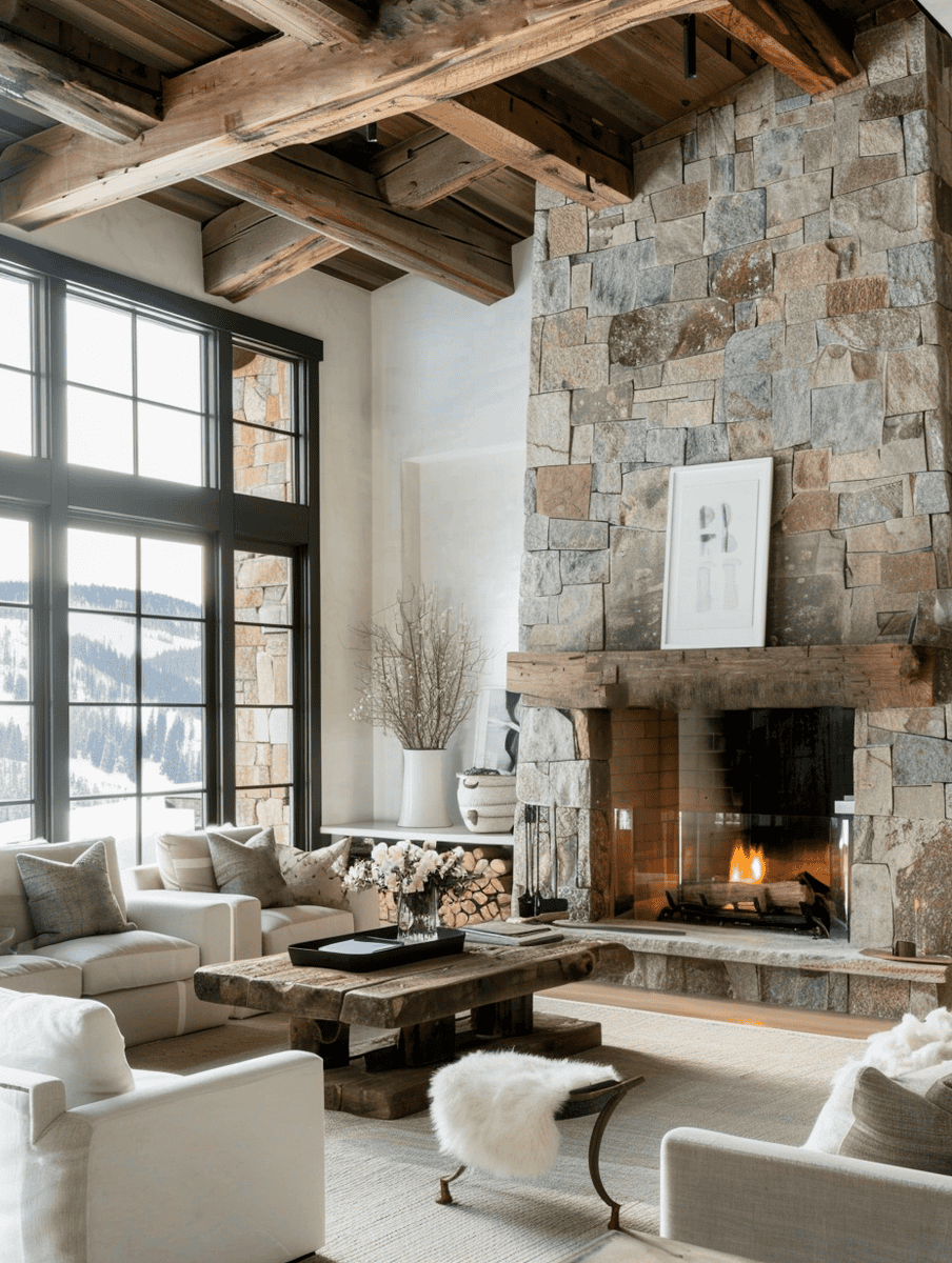 15 Stately Rustic Home Decor Ideas & Finishes - The Unlikely Hostess