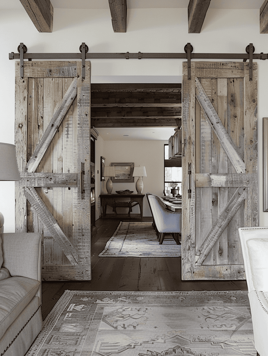 15 Stately Rustic Home Decor Ideas & Finishes - The Unlikely Hostess