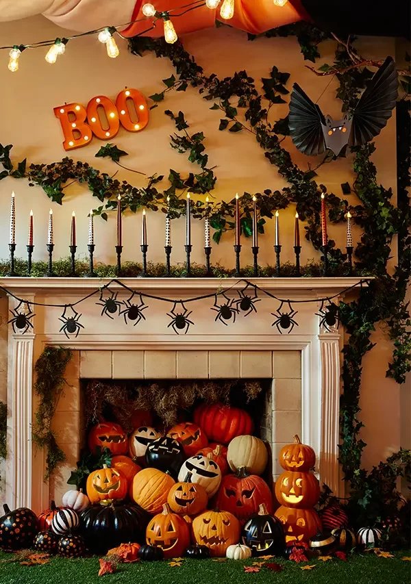 Halloween Mantle Decor Ideas